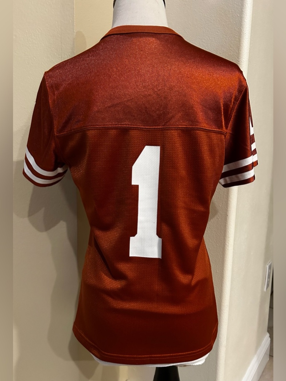 Nike Texas Longhorns #1 Football Jersey Womens Small Team Authentic Burnt Orange - Picture 5 of 11